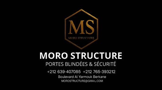 Porte blindée à Berkane (Oujda, Saïdia, Nador) | Prix & installation | Moro Structure - MS | PORTE BLINDÉES