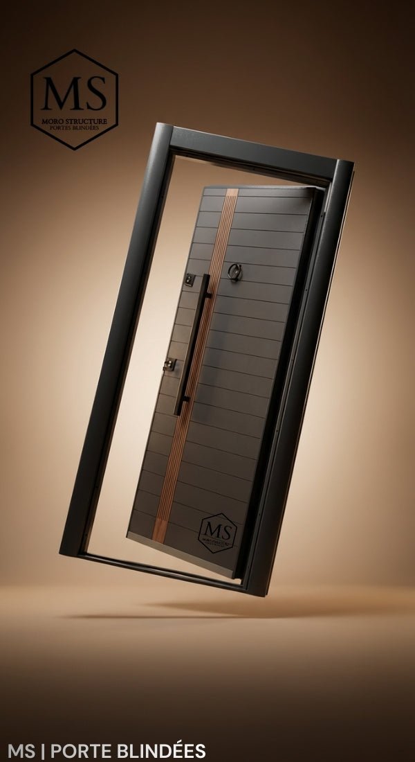 Porte blindée turque 110×215 cm | 68 kg – Gamme Prestige, Design Moderne | Moro Structure|MS - 013 - MS | PORTE BLINDÉES