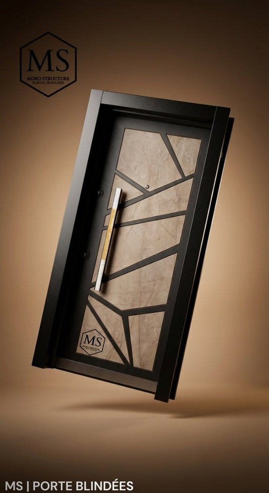 Porte blindée turque 110×215 cm | 70 kg – Gamme Prestige, Finition premium|MS - 018 - MS | PORTE BLINDÉES