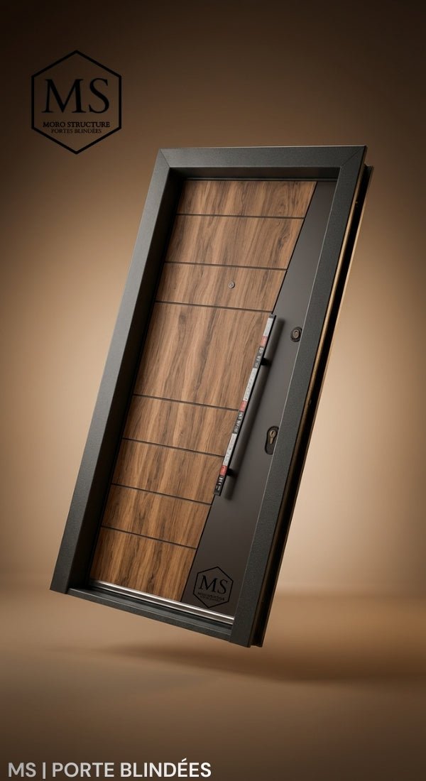 Porte blindée turque 110×215 cm | 84 kg – Gamme Prestige, Design moderne haut de gamme|MS - 019 - MS | PORTE BLINDÉES