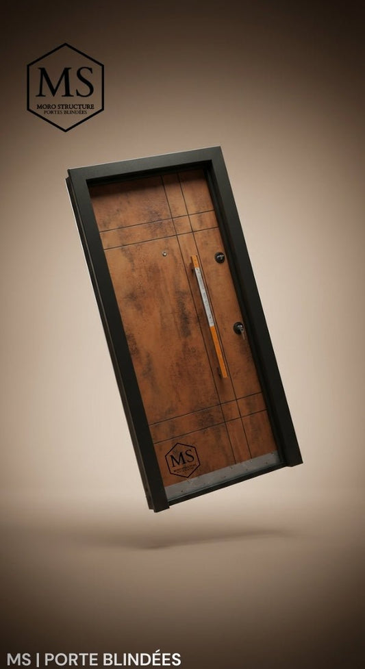 Porte Blindée Turque 110x215 cm au Maroc – Sécurité Anti‑Effraction Haute Résistance|MS - 017 - MS | PORTE BLINDÉES