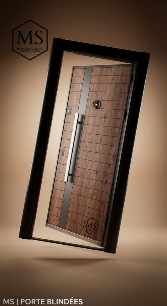 Porte Blindée Turque au Maroc – Modèle 110x215 cm, 70 kg, Sécurité Renforcée|MS - 014 - MS | PORTE BLINDÉES
