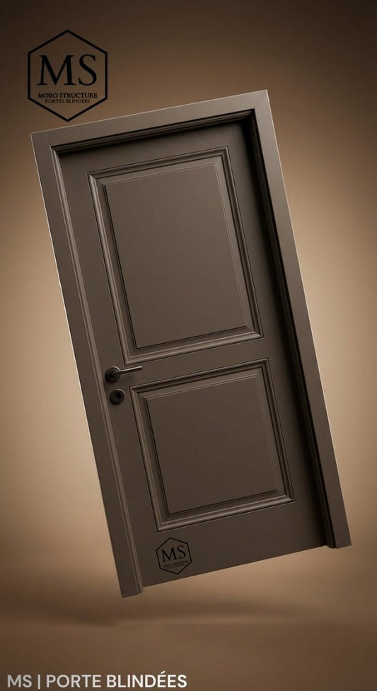 Portes intérieures En PVC | Modèle B - MS | PORTE BLINDÉES